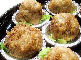 虾蓉豆腐丸子
