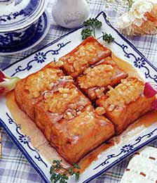 安徽美食-瓤豆腐