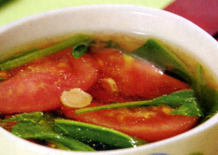 菠菜番茄汤