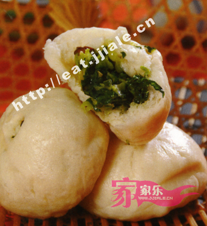 香菇素菜包