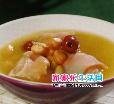 花生猪蹄汤