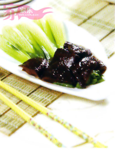 香菇油菜的做法