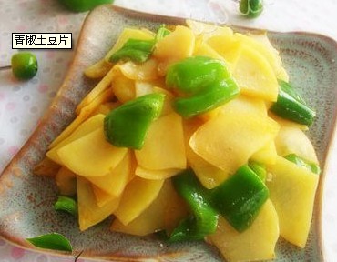 青椒土豆片