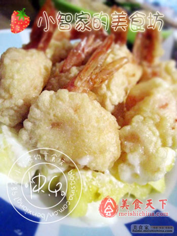 菠萝虾球